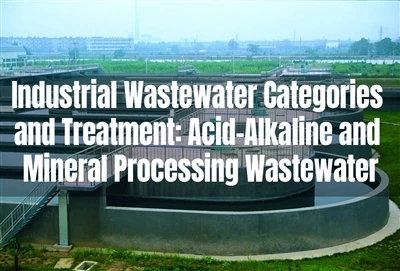 Categorïau a Thrin Dŵr Gwastraff Diwydiannol: Asid-Dŵr Gwastraff Prosesu Alca...